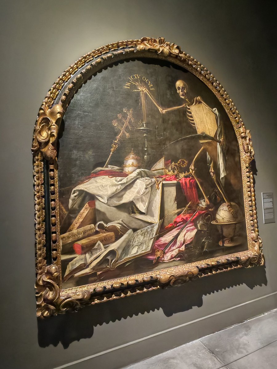 xavigranda's tweet photo. Jamás imaginé que vería los cuadros de Valdés Leal en Madrid. 
Y al lado de casa. https://t.co/xKy4iOe0SN