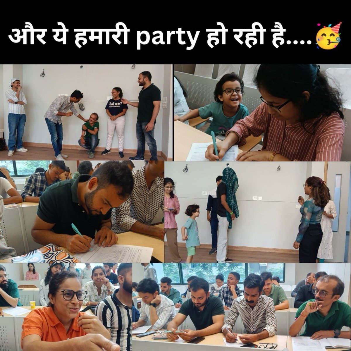 sumitofficialai's tweet photo. Acharya Ji saved me from vulgar people and cheap company in life, and showed me what a real party is like.
Glimpses from the HIDP session on the morning of 19th July.
This is what a party of realization looks like. 💥
#HIDP https://t.co/jT0y3nogFD