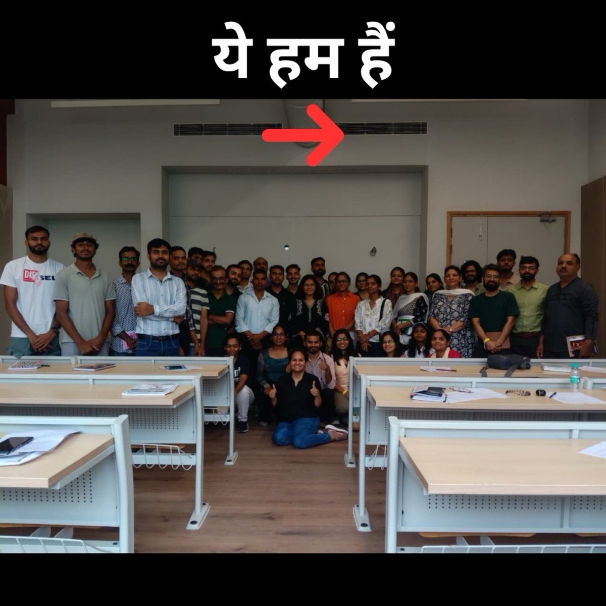 sumitofficialai's tweet photo. Acharya Ji saved me from vulgar people and cheap company in life, and showed me what a real party is like.
Glimpses from the HIDP session on the morning of 19th July.
This is what a party of realization looks like. 💥
#HIDP https://t.co/jT0y3nogFD