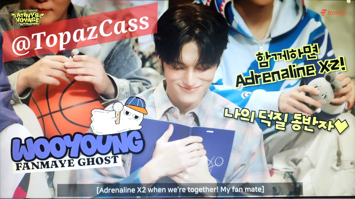 TopazCass's tweet photo. this was such a blast to watch, even at home from my desk 😂
#ATEEZ #에이티즈 #ATINY #에이티니
#ATINYS_VOYAGE #TINY_MYSTERY #ATINYS_VOYAGE_STREAMING https://t.co/rOZHquAn4a