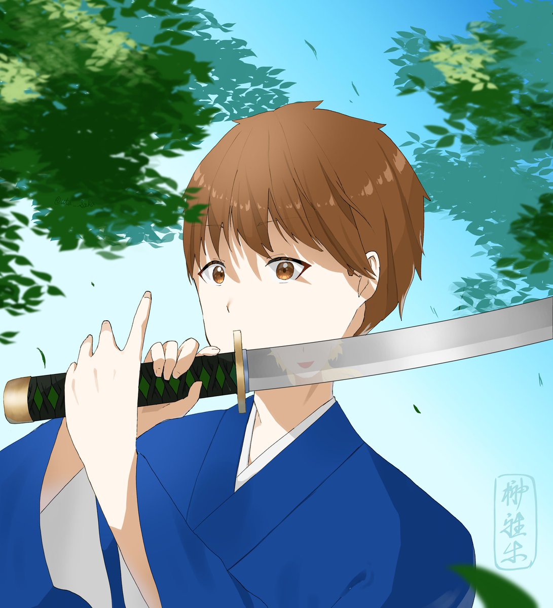 uta_saka's tweet photo. 和イラストばかり描いてます！
最近は自創作に狂ってる
 #三連休はフォロワーが増えるらしい https://t.co/pLYzzOFEpp