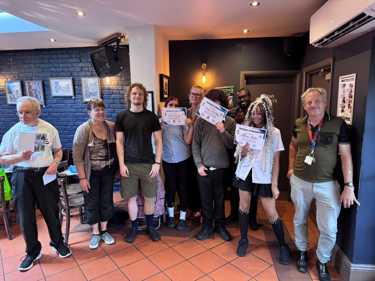 HaringeyLP's tweet photo. A fabulous final afternoon with the #GenerationExchange lunch club. We celebrated another fantastic year of connection, conversation & community. #ThisIsAP https://t.co/o4pUY26DOb
