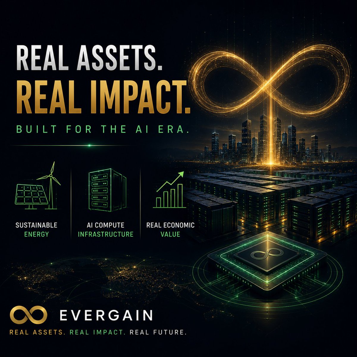 Evergaincoin's tweet photo. The Evergain ICO is designed to be simple.

✅ One price &amp; One stage.
✅ No presale bonus tiers.
💰 $0.03 per EVEG.
📅 July 21 to November 21, 2026.

Build the infrastructure. Build the business. https://t.co/qf98XhvNXz