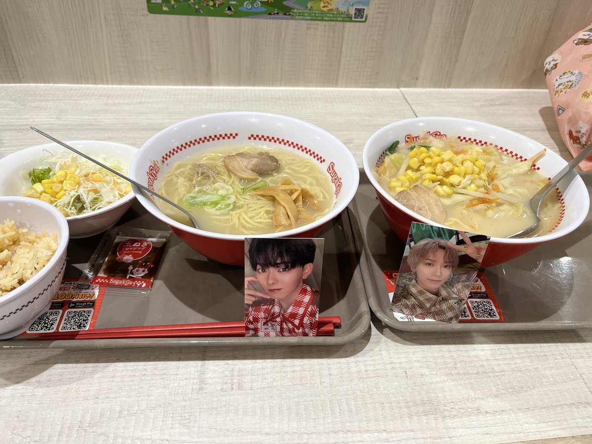 fruits_Apple_'s tweet photo. GO!GO!スパフル
@あべのキューズモール（大阪）

本日も楽しいリリイベでした！
二日間連続で会えて幸せ❤️‍🔥
次会えるまで少しだけ期間が空くけど、次会えるのを楽しみに仕事とソフト頑張る💪
愛知のご当地グルメはスガキヤを食べました🍜
#スパフル
#惟真伝心 https://t.co/bNNCZqf4Cs