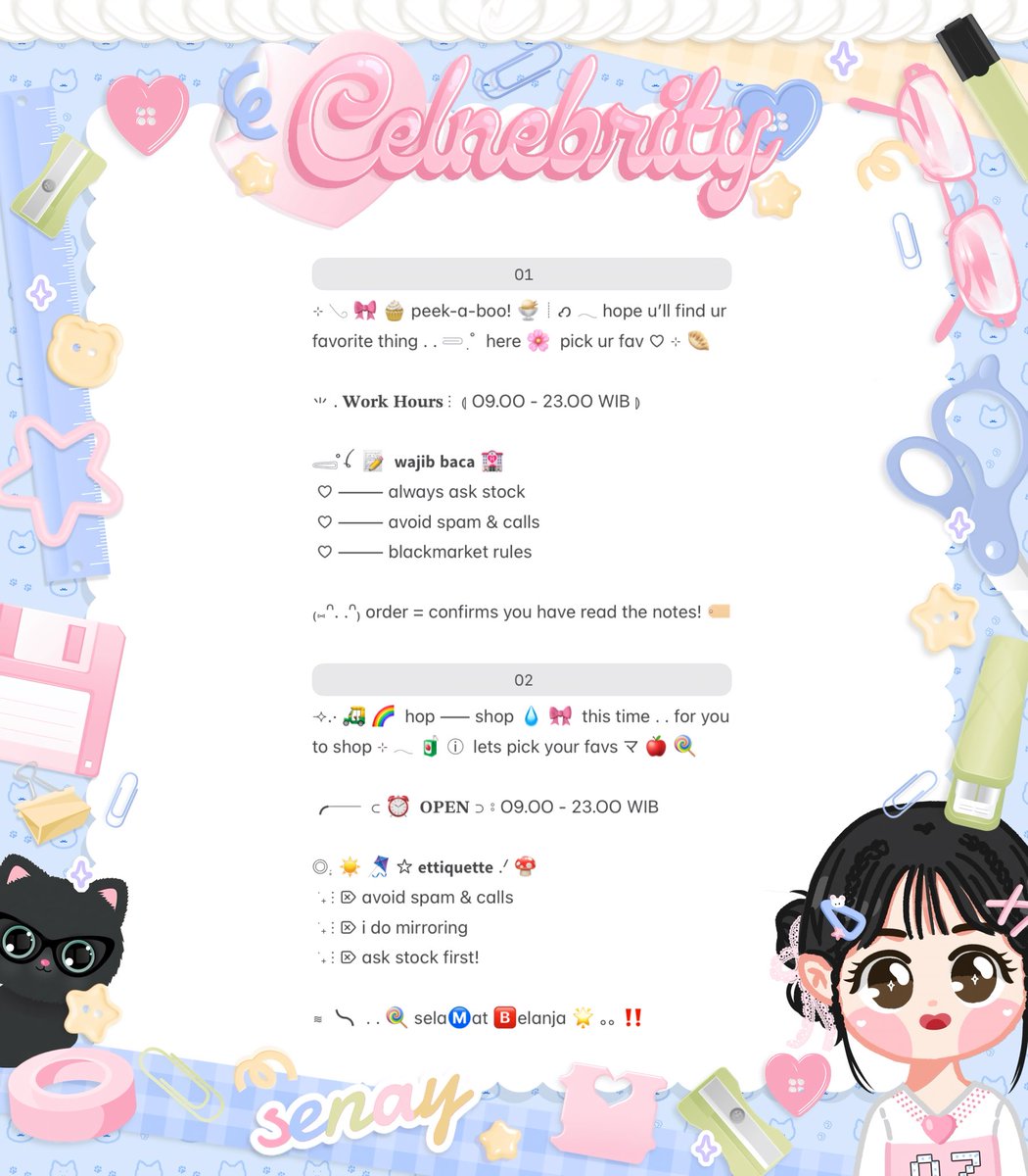 celnebrity's tweet photo. 🛼⭐️ help repost ₊ ׁ !?  thankies 💝 ໒꒱ 

🎀  sena  bawa  4 WORDING BIO WABIS  ——  𓏮   siap  dijemput  ᰔ  

💌  :  IDR 5.500 

ᥥ ⑅ ᥥ  𓈒 𓈒 ꒰ #bealanja ꒱  𓈒 𓈒 https://t.co/QC2r9Gk8Lf