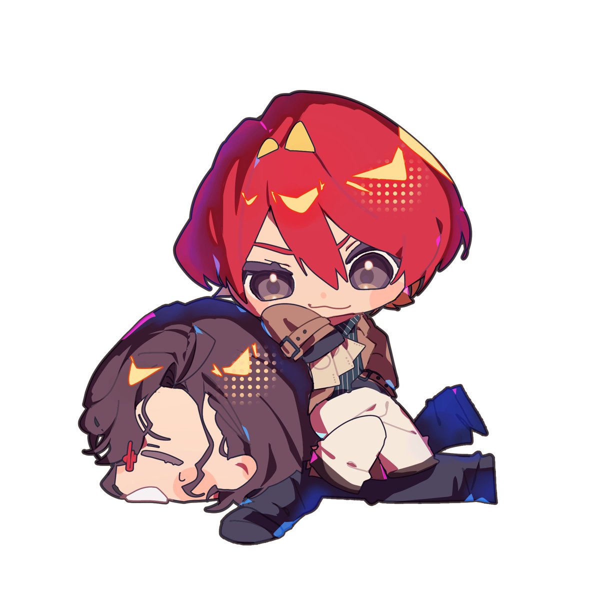 PAARRRCHI's tweet photo. #みんなのデフォ絵と等身絵の比較が見たい https://t.co/FKVfzHfzhe