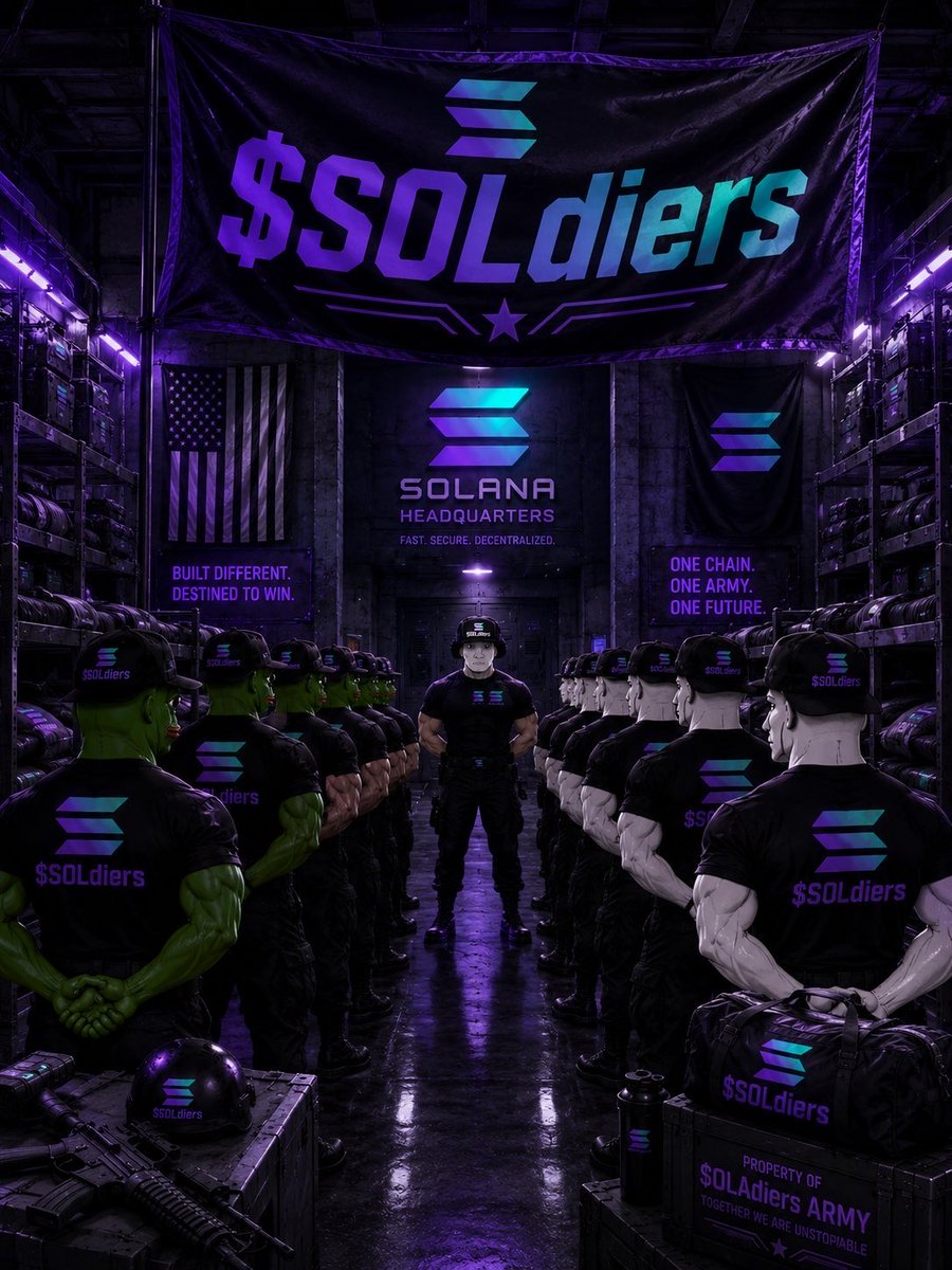 desert_rose2023's tweet photo. Tagline of the day

🎖️ Are you a SOLdier yet? 🎖️ https://t.co/Tdr2Hr1mb1