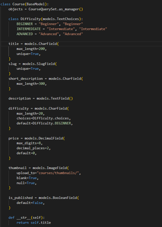 acharyautsab7's tweet photo. #LSPPDay49

Started building a Learning Platform API with Django REST Framework.

Built a Course Catalog API with filtering, search, ordering, pagination and endpoint testing.

GitHub Repo: https://t.co/ZkcvcsaJmh

@lftechnology
#60DaysOfLearning2026 #LearningWithLeapfrog https://t.co/b6UMHbrzQP