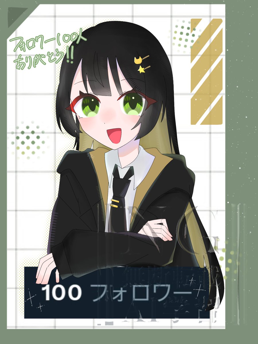 chatora_1112's tweet photo. フォロワー100人、本当にありがとう 
ございます！！
これからもよろしくお願いします🙇‍♀️✨
 #oc https://t.co/lCgGXJ1iPU
