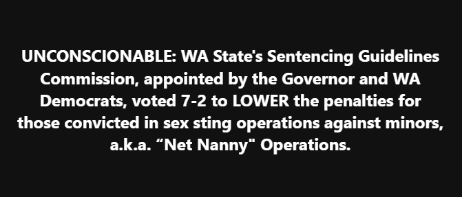 RYboating's tweet photo. WA state Democrats want to protect the the pedophiles and not the children they violate.

This is the left folks!🙄

They want so badly to normalize pedophilia. 
This cannot be tolerated!
 
We see this nationwide, and must stop it. 

Protect the children against Democrats!