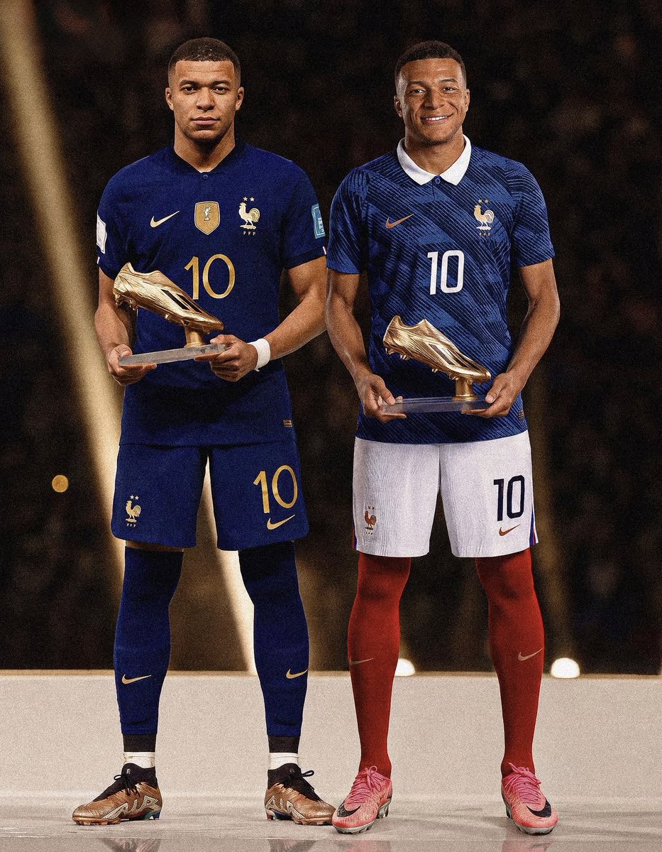 SeydinaOfficial's tweet photo. Deux souliers d’or consécutifs 2022-2026 :

• 15 matchs
• 18 buts
• 6 passes décisives 

Kylian Mbappé est plus que jamais sur le trône de la compétition. https://t.co/BWTLaiROLa