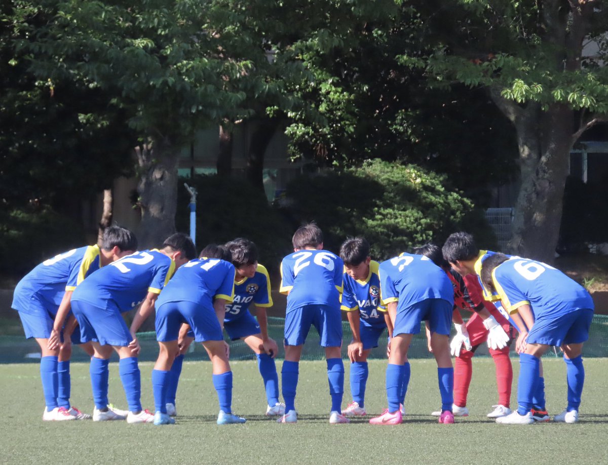 pivo00606444's tweet photo. 3️⃣種 高円宮杯 JFA U-15
　  サッカーリーグ2026 千葉 ⚽️

League TOP Group A 第8節
【 試合終了 】16:00ko

アトレチコ 1-6 VIVAIO

VIVAIOが快勝 ✨

勝点25で首位のWingsに並んだが
直接対決の結果でWingsが首位 👍 https://t.co/1VYJzsDqgf