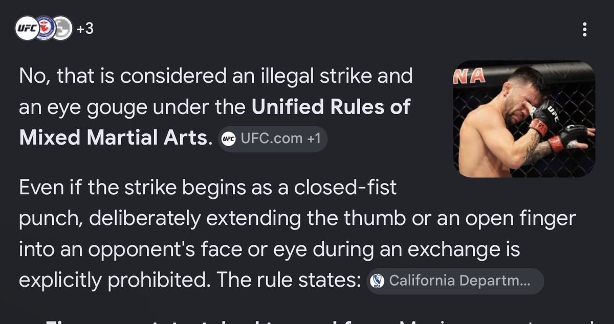 GFettiz's tweet photo. @jonaniksgiggle Guess mma rules are wrong too https://t.co/9EGpS8wWE8