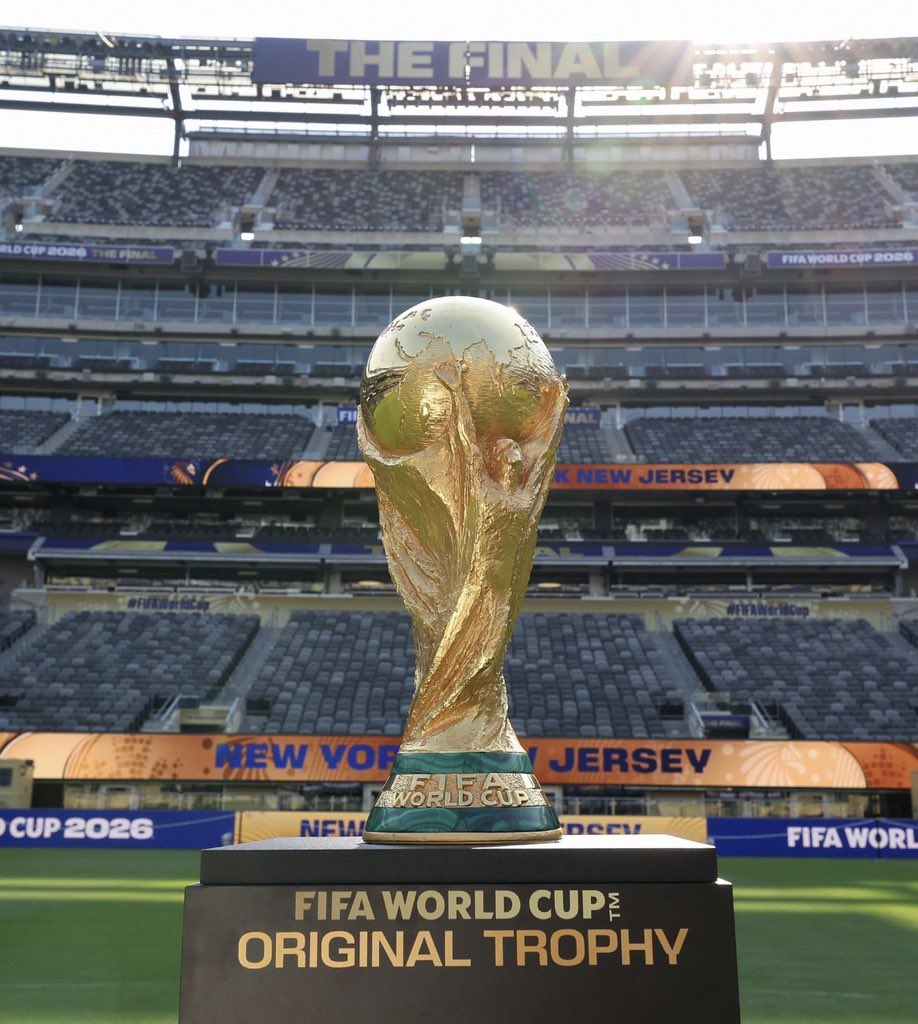 SubahsadiqRajp2's tweet photo. FIFA World Cup 2026 final between Spain and Argentina at the New York New Jersey Stadium has an official capacity of 82,500. And will be watched by thousands over screens⚽️ https://t.co/TBuzC2YyXh