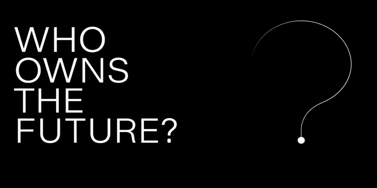 onedotworld's tweet photo. In the AI era,

the question is not only:
"What can be created?"
But:
"Who shares the value?" https://t.co/xdAgGmM2pO