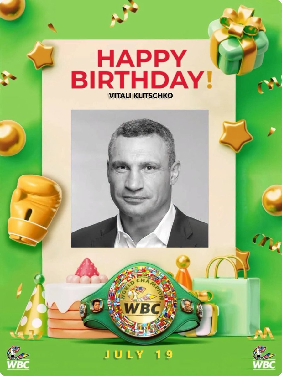 lasardine83's tweet photo. Happy Birthday Champion 🎂🥊
@Vitaliy_Klychko https://t.co/Of763DUYEg