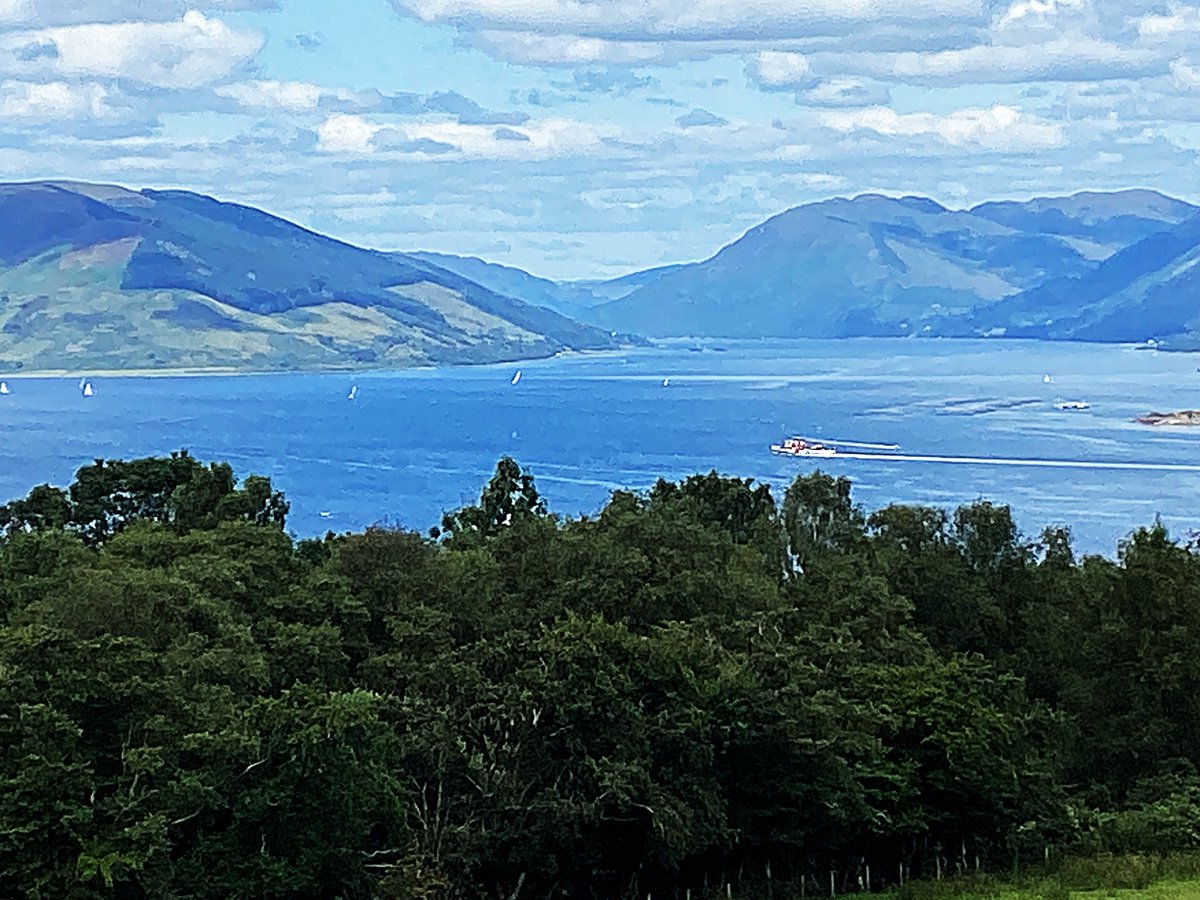 tourbritain's tweet photo. This evening, I am reporting on a short visit to #Rothesay on #Scotland's Isle of #Bute entailing an #art and #craft tour combined with stunning views from #Canada Hill near Rothesay:https://t.co/LwpECoysxZ https://t.co/sEW8lUSyRy