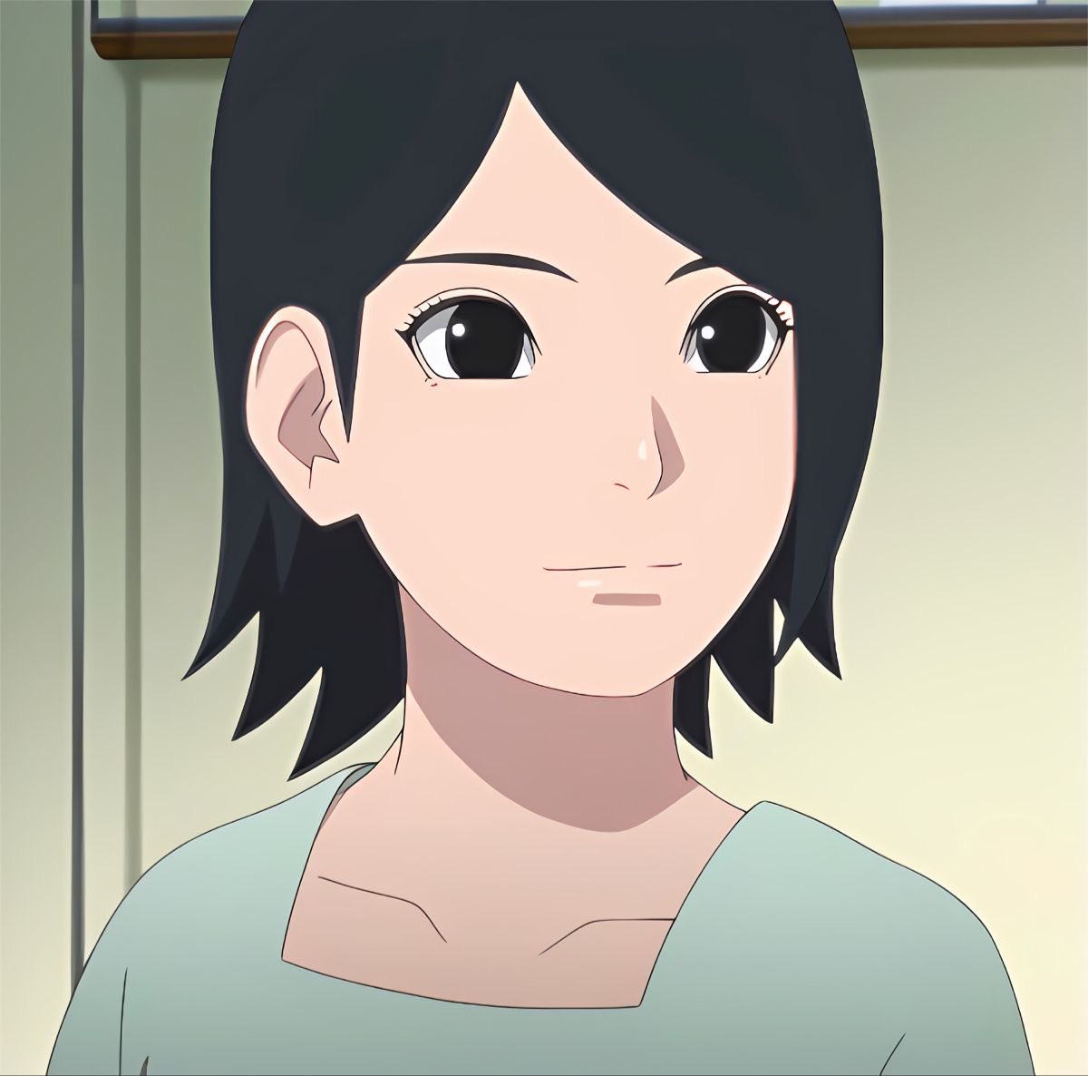 kkkaitokuroba's tweet photo. Sarada looks so much like her mommy here🥹🩷 https://t.co/zWMIjX0X0n