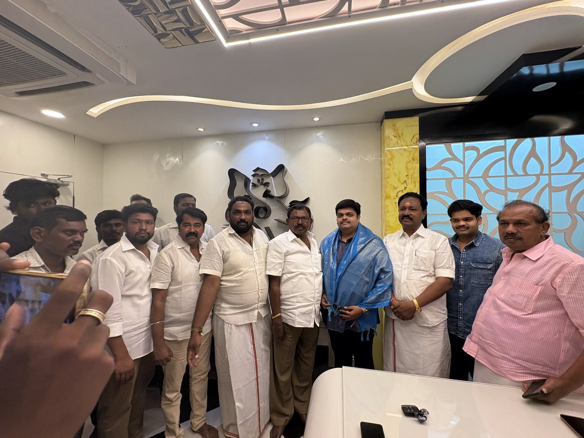 RamCinemas's tweet photo. Had a discussion with Vijay Fans club leads about #JanaNayaganInRamCinemas celebrations.
Plans are getting finalized &amp; this will be a grand opening ever in our #RamCinemas https://t.co/hjnIkLqB8M