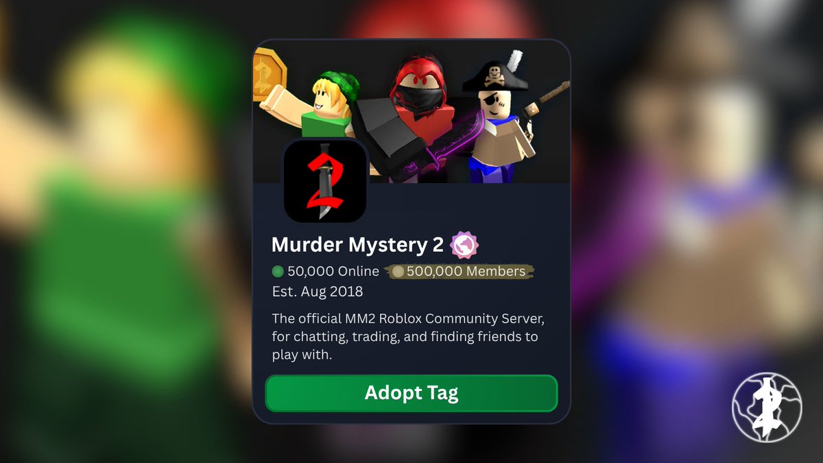 MM2Overview's tweet photo. The official Murder Mystery 2 Discord Server has surpassed 500,000 members. https://t.co/asggpckOmi