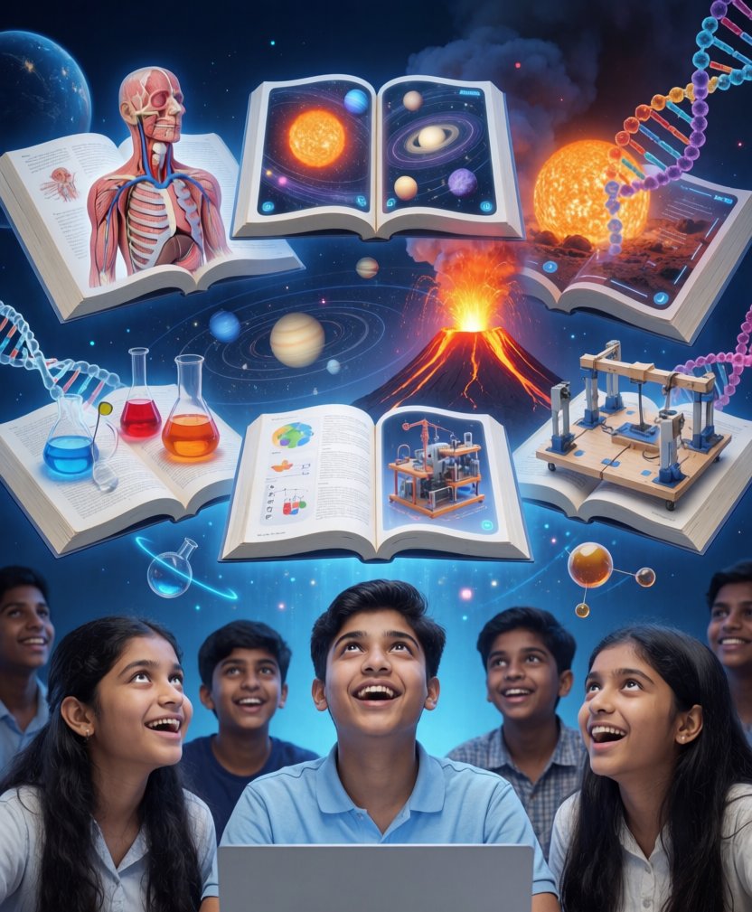 iTSikhwal's tweet photo. The Reality Check

2026 is here.

Yet millions of students are still memorizing diagrams printed decades ago.

It's time to stop reading science.

Start experiencing it.

🚀 Welcome to DesignXR.

#FutureOfEducation #VRLearning https://t.co/wbDUnp7usY