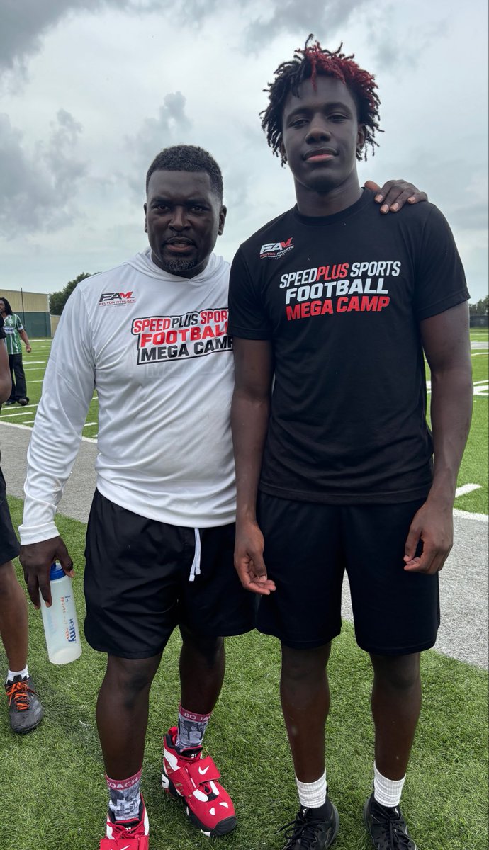 TremaineZo's tweet photo. Great Time today Competing at the Speed Plus Sport Football Mega Camp. Thank you Coach @SpeedPlusincBo for the invite! Had a great time. #Foreverblessed https://t.co/ZHrE3CgiMY