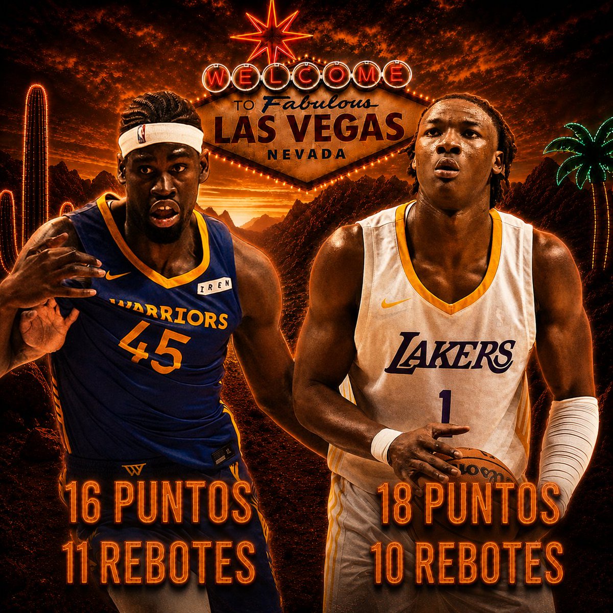 ElMalDelTriple's tweet photo. No es la primera vez que mencionó en SL a Graham Ike y que puede ser pivot NBA, ayer fue el máximo anotador junto a Cryer y reboteador.
Lendeborg anotó 15 con un +11
No es nuevo tampoco McMillian, se ha convertido en uno de mis favoritos, 14 puntos en 12' con 4-4 en triples. https://t.co/Sjo11sCNIl
