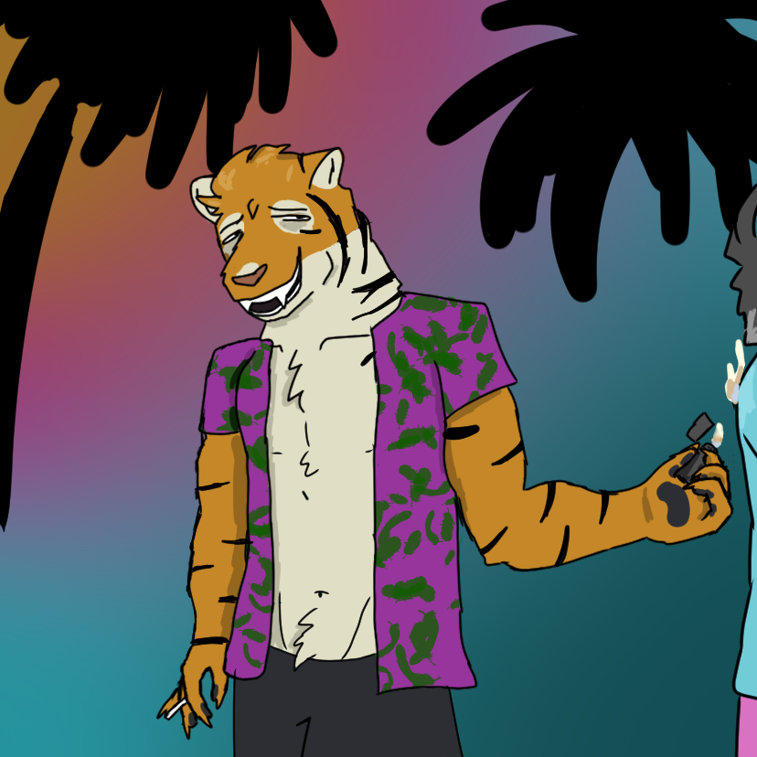 coolrivercrisis's tweet photo. Tiger https://t.co/ZMfgN7a3Kh