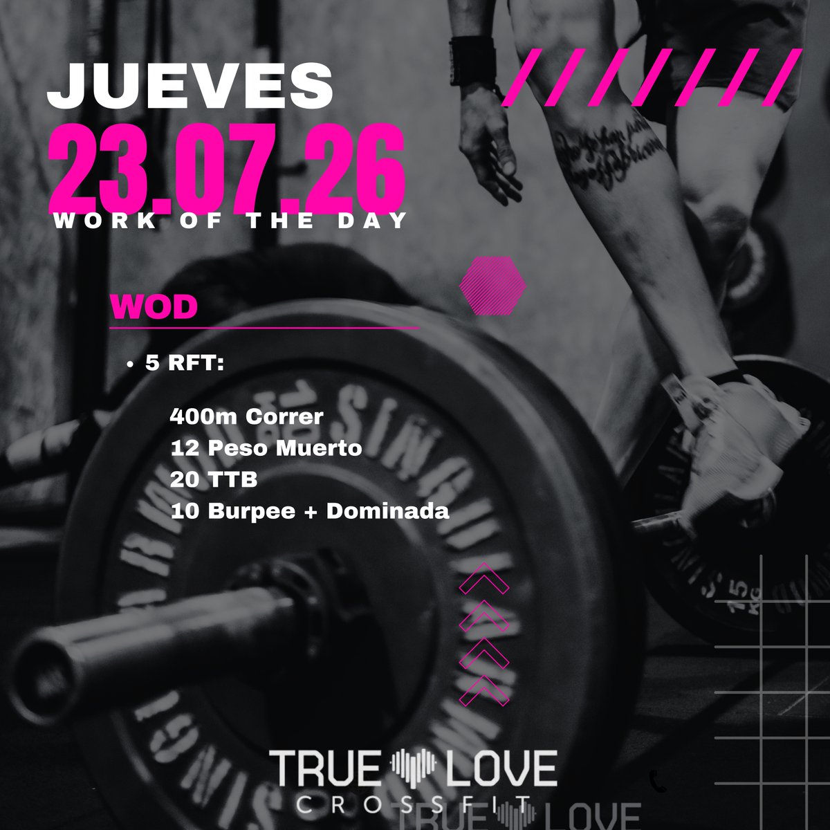 TrueLoveCrossF's tweet photo. #truelovecrossfit #truelove #crossfit #mallorca #staytrue #training #workout #barbellclub #gwod #crossfitlifestyle #crossfitlife #crossfitfacility #crossfitaffiliate #crossfitbox #hyroxtraining #hyrox #hyroxworkout https://t.co/oNGwIyGMb0
