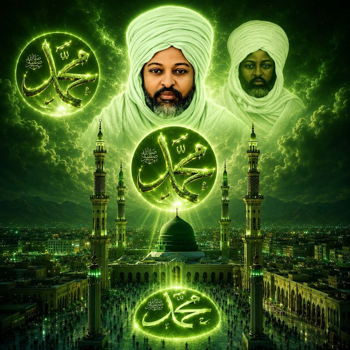 Barrun_Hamun's tweet photo. SHEHU TIJJANI ABUL ABBAS 

Maulanmu Shehu Tijjani rta ya yi hijira daga ƙasar Aljeriya zuwa birnin Fas (Fez) na ƙasar Maroko a shekara ta 1213 bayan Hijira, wanda tai daidai da shekarar Miladiyya 1799 yana da shekara 63.

Sannan, a watan Muharram na shekara ta 1214 bayan Hijira, wanda ta yi daidai da 1780  shugabanmu Shehu Tijjani ya hau muƙamin Quṭb al-Ghawth (shugaban waliyyan zamaninsa), sannan ya hau muƙamin Khatam al-Awliya (cikamakin dukkan waliyyai na kowane zamani), wanda kuma ake kira Maqām al-Khatmiyyah ko Khatam al-Wilāyah al-Muḥammadiyyah. An ce wannan lamari ya faru ne a Dutsen Arafa mai tsarki, amma wasu malamai sun tafi a kan cewa shugabanmu yana tare da jikinsa a birnin Fas ne a lokacin. A lokacin kuma yana da shekara 64.

A ranar 18 ga watan Safar ta ba shekara ta 1218 bayan Hijira, wanda ta yi daidai da Miladiyya 1784 shugabanmu ya hau mafi girman muƙaminsa, wato al-Kuṭb al-Maktūm (ɓoyayyen muƙami wanda babu wanda ya san haƙiƙaninsa).

Wannan daraja tana a ɓoye, domin shugabanmu Shehu Tijjani, Allah Ya ƙara masa yarda, yana faɗa da kansa cewa:

"Ina da wani ɓoyayyen muƙami wanda babu mai sanin haƙiƙaninsa sai Allah da shugabanmu Annabi Muhammad, Sallallahu Alaihi wa Sallam."

Haka kuma, Shehu Tijjani ya ambaci cewa Annabi Muhammad, Sallallahu Alaihi wa Sallam, da kansa ne ya gaya masa a farke, ba a mafarki ba cewa:

"Kai ne al-Kuṭb al-Maktūm."

Wasu malaman ɗariƙar Tijjaniyya suna faɗin cewa Shehu Tijjani, Allah Ya ƙara masa yarda, ya hau Maqām al-Katmiyyah (wato na al-Kuṭb al-Maktūm) ne a shekarar da ya hau Maqām al-Khatmiyyah (na Khatam al-Awliya), wato a shekara ta 1214 bayan Hijira.

Wannan shi ne ra'ayin manyan mawallafan littattafan al-Jāmi' da al-Munyah.

Amma Sidi al-'Arabi ibn al-Sā'iḥ, Allah Ya ƙara masa yarda, ya tabbatar a cikin Bughyah cewa shugabanmu Shehu Tijjani ya hau mafi girman matsayi na Katmiyyah ne bayan shekara huɗu, wato a shekara ta 1218 bayan Hijira. Haka nan, Sheikh Idris al-'Irāqi na Fas, Allah Ya ƙara masa yarda,