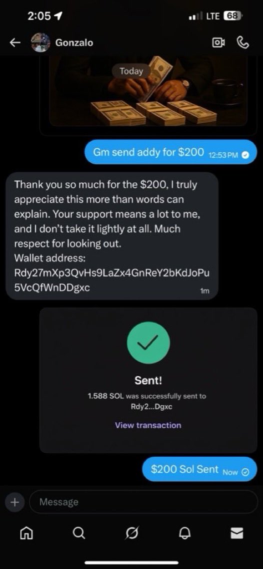 whale_sol12's tweet photo. Giveaway 

$100 SOL for some of you 

Just like , follow and repost 👍 https://t.co/HWAPGMFw0O