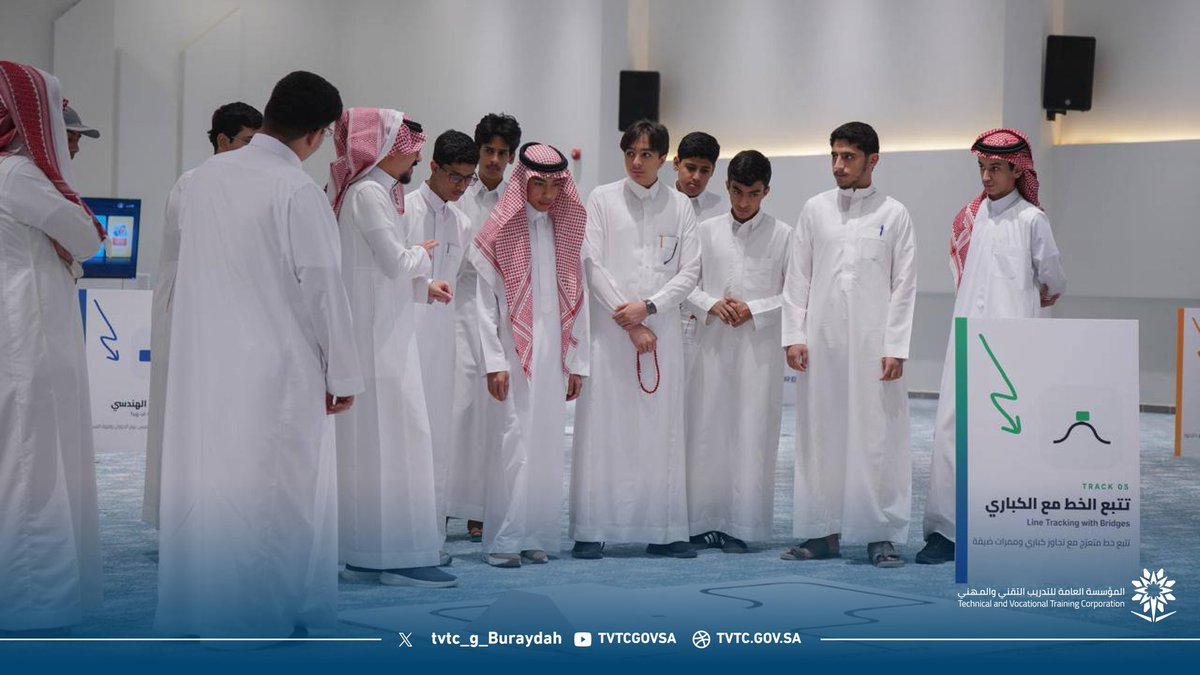 tvtc_g_Buraydah's tweet photo. 🚀 البداية كانت اليوم… والطموح أكبر.

انطلقت أولى أيام معسكر الروبوتات والذكاء الاصطناعي، حيث يجتمع الشغف بالتقنية مع التعلم والتطبيق العملي، استعدادًا لأسبوع مليء بالإبداع والابتكار وصناعة الحلول المستقبلية.

نتمنى لجميع المشاركين رحلة معرفية ملهمة وتجربة استثنائية. 🤖💡

#معسكر_الروبوتات_والذكاء_الاصطناعي
#صيف_التدريب_التقني
#الذكاء_الاصطناعي <This message was edited>