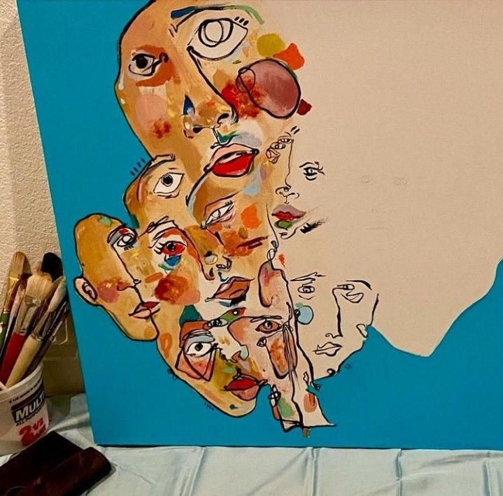lifeofspider_'s tweet photo. I will never get over how amazing of an artist Halsey really is! https://t.co/KntXhzDD2s