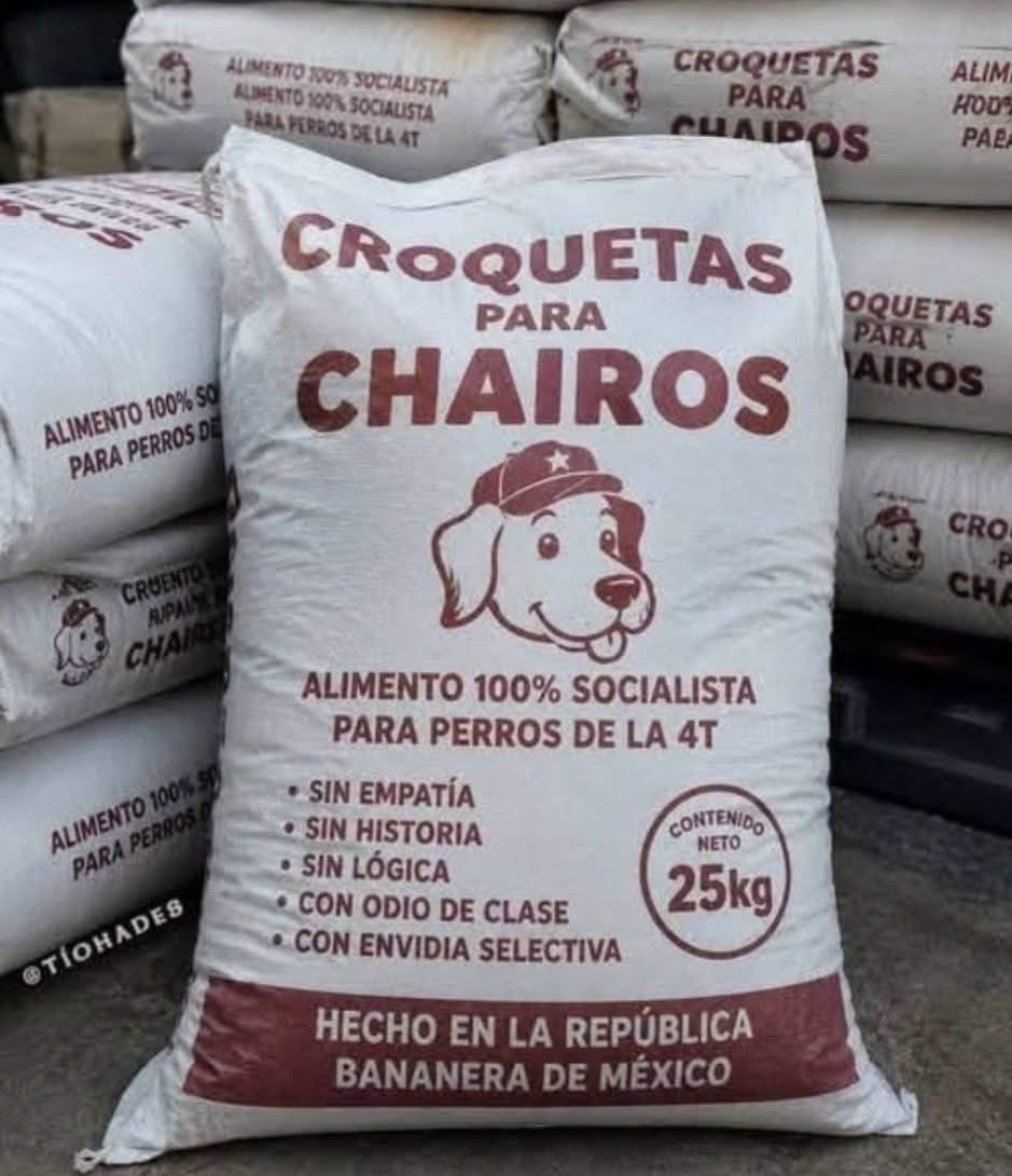 AlejandroGuare5's tweet photo. @la_4tv @lopezobrador_ Como salen cuentas Chairas obvio pagado con nuestros impuestos #MorenaOrganizaciónCriminal https://t.co/vPm1kmNW2X