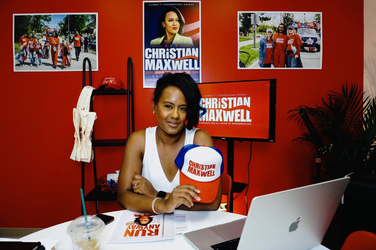 Christian Maxwell For Congress | IL-CD1 tweet media