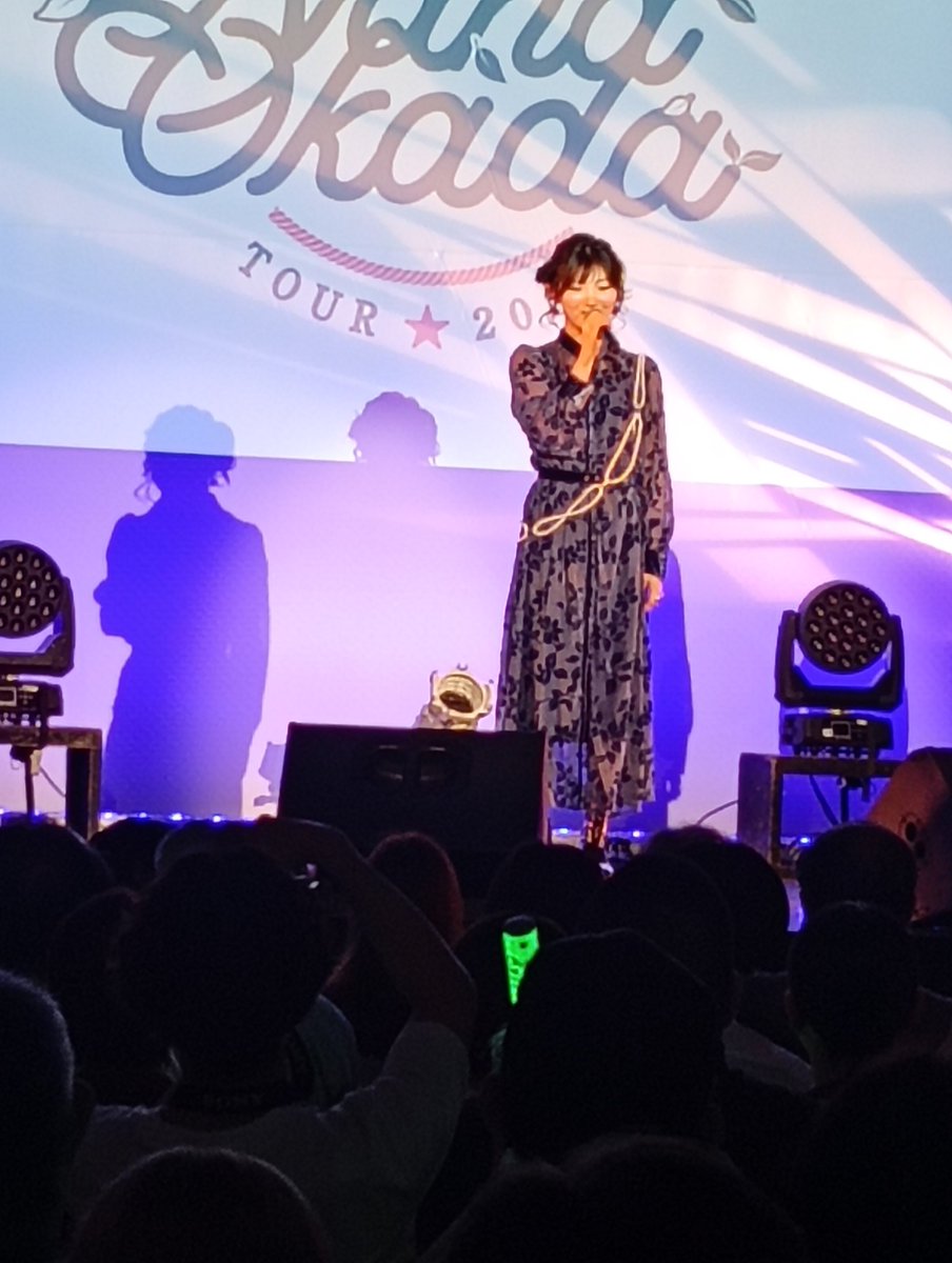 ontomo48's tweet photo. きのうは、ひそかになぁちゃんのファンミに行ってました（立ち見）
お見送りで久しぶりって言われた（笑）

#岡田奈々ファンミ2026 https://t.co/argMBH8GZG