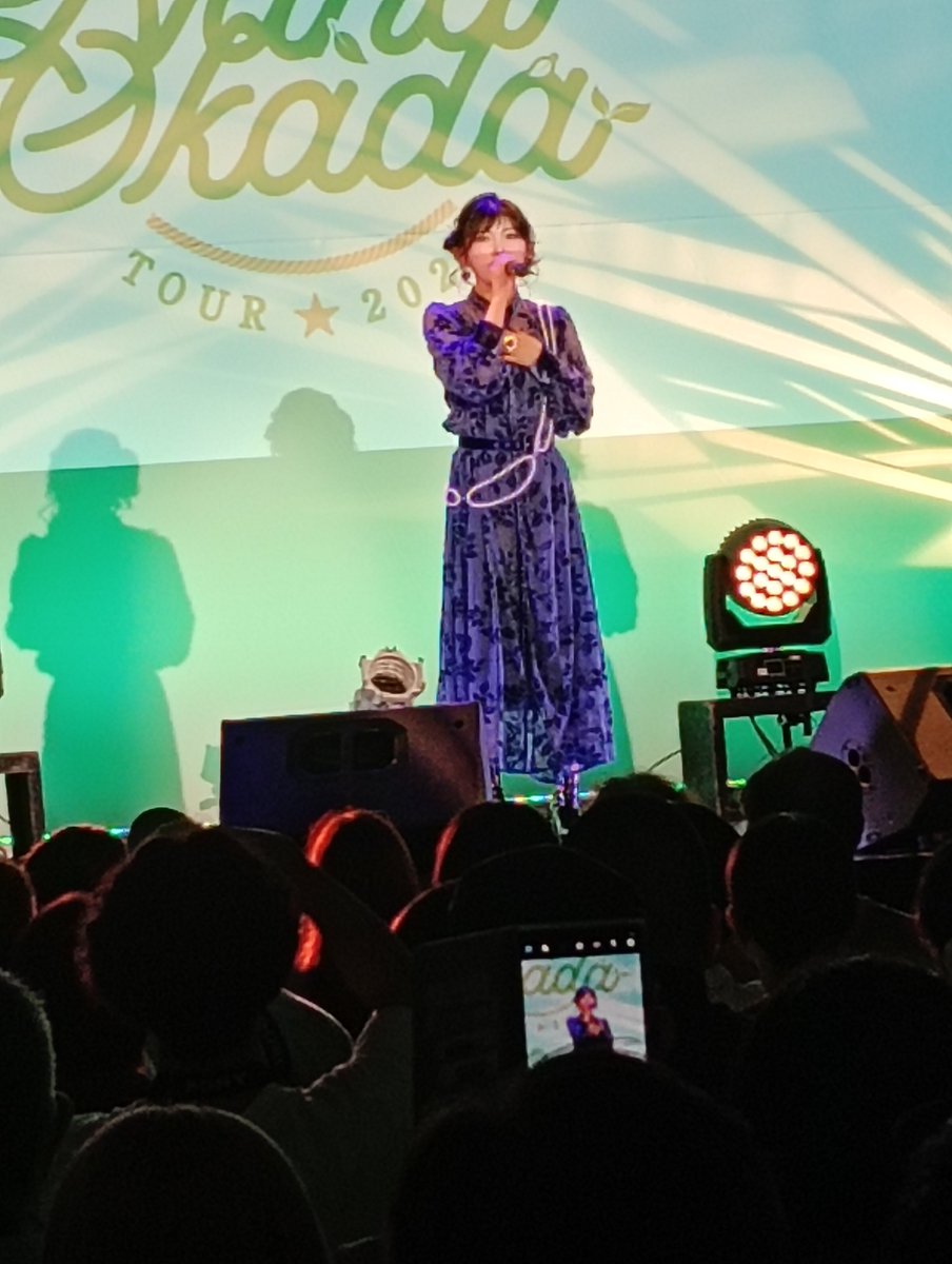 ontomo48's tweet photo. きのうは、ひそかになぁちゃんのファンミに行ってました（立ち見）
お見送りで久しぶりって言われた（笑）

#岡田奈々ファンミ2026 https://t.co/argMBH8GZG