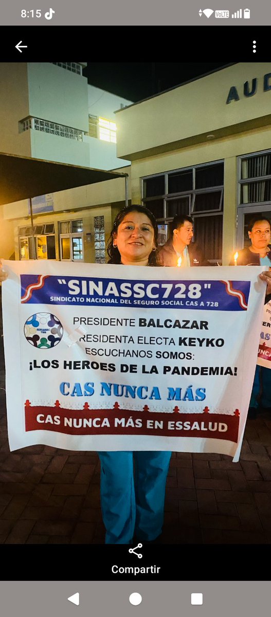 SINASSC728CHINC's tweet photo. @sinassc728 @presidenciaperu @MTPE_Peru @pcmperu deriva. @MTPE_Peru dilata. @EsSaludPeru calla.
La #Ley32568 está vigente y el plazo ya venció. AYUDA @sinassc728
Los ex CAS COVID de EsSalud fuimos primera línea. Hoy exigimos implementación y justicia laboral.
#ImplementaLey32568 
#CasNuncaMas https://t.co/kmbLb1ZiF1