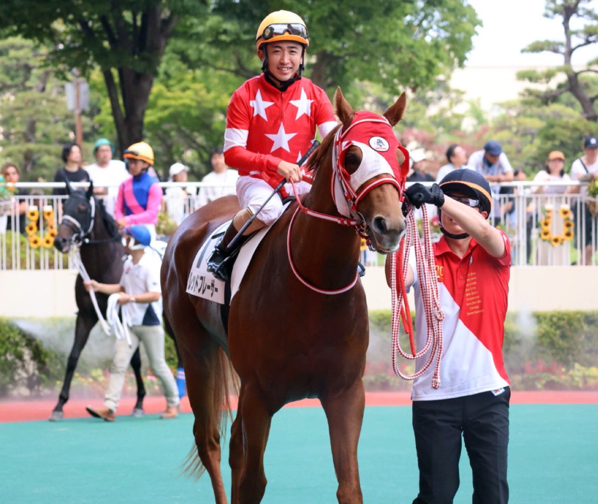 bakenhaofuse's tweet photo. 2026/7/19
小倉競馬場 6R
レッドフレーザー×松若風馬 https://t.co/c4kHjJTeHE
