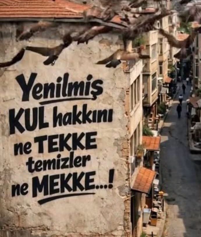 vatan9007's tweet photo. Yenilmiş KUL HAKKINI 
Ne TEKKE temizler,
Ne MEKKE...!!!
#EmeklininSabrıTükendi https://t.co/3RaZrVjPht