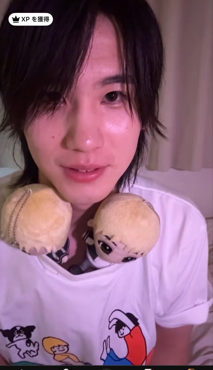 Cha_chamaru05's tweet photo. 進化？過程🙄笑笑

最後星に帰っていっちゃった、、笑

#おにラブ https://t.co/QxfpYfIixg