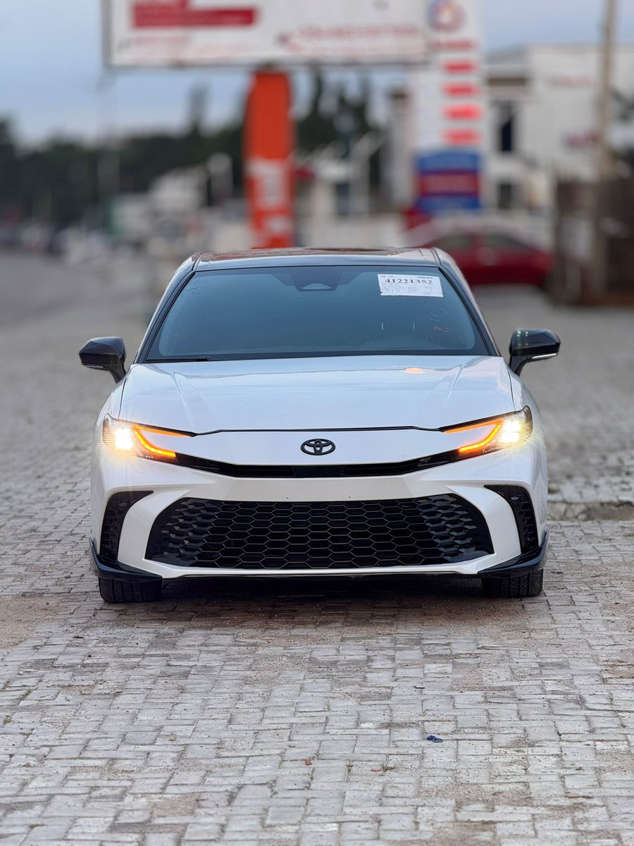 cars_abuja's tweet photo. Foreign Used 
TOYOTA CAMRY XSE
2025 Model 
9K miles with duty
N75M 
Abuja
Call 📞 dm:08138804330 https://t.co/IYrFouSzwl