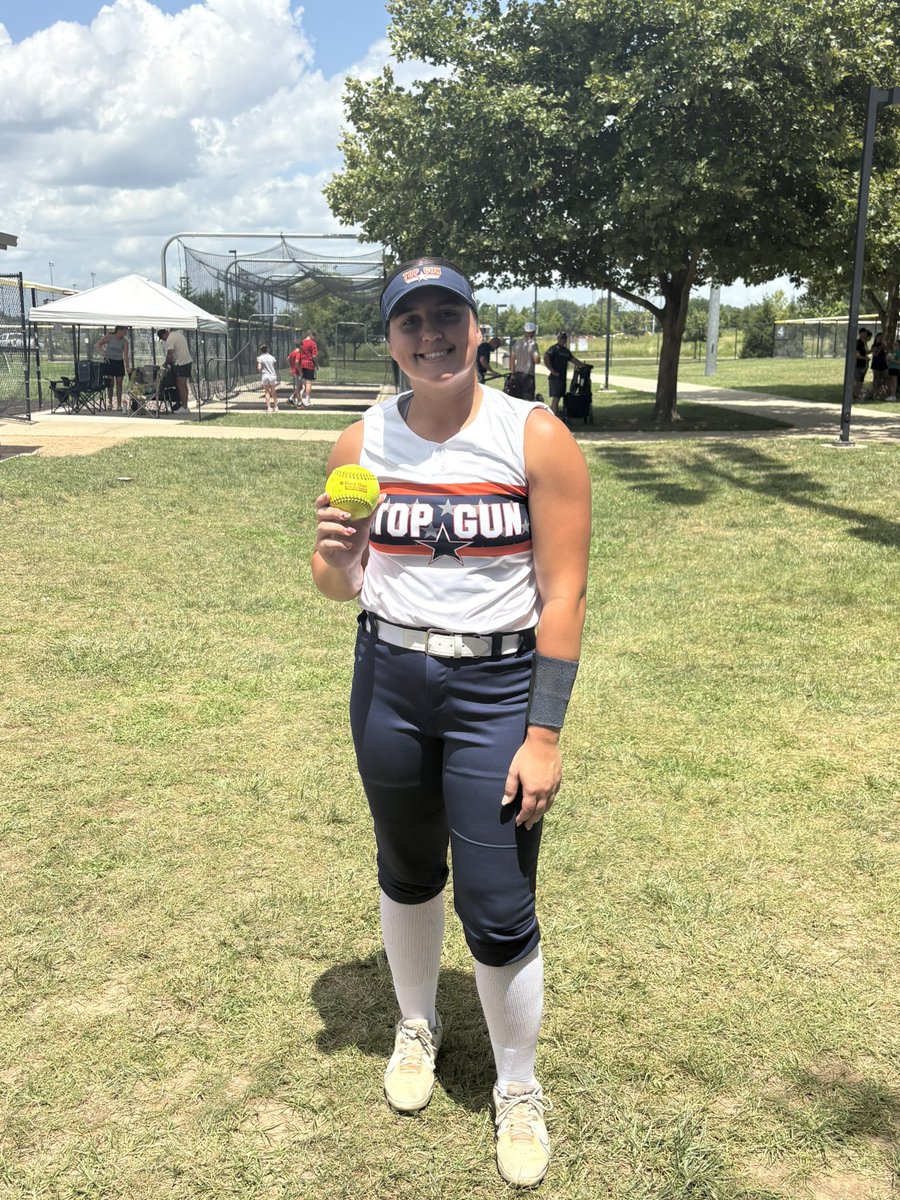 topgun2930IL's tweet photo. What a weekend! 
Competed up in the 18U Open Division, finished as the Great Lakes/Midwest National Championship Runner-Up! 
✈️ Eden Campanella received defensive MVP. 
✈️ shoutout to Makayla Gajewski for crushing her 2nd 💣
@USSSAFastpitch 
@SoftballDown 
@MidwestPremierS https://t.co/IfXw5W2N4N