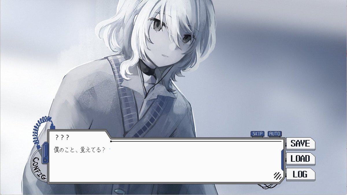 mokumokusuisei's tweet photo. 【漂白の孤島】ティラノゲームフェス11にエントリーさせていただきます！

雪の降る孤島が舞台の、訳アリ青年とアンドロイドの終末ノベルゲームです。
三連休も中間地点ですが、是非この機会に遊んでみてください❄暑い夏に、心を冷え冷えにしてみませんか？

https://t.co/pdRA7lnkfO https://t.co/Yr5s4RMXaQ