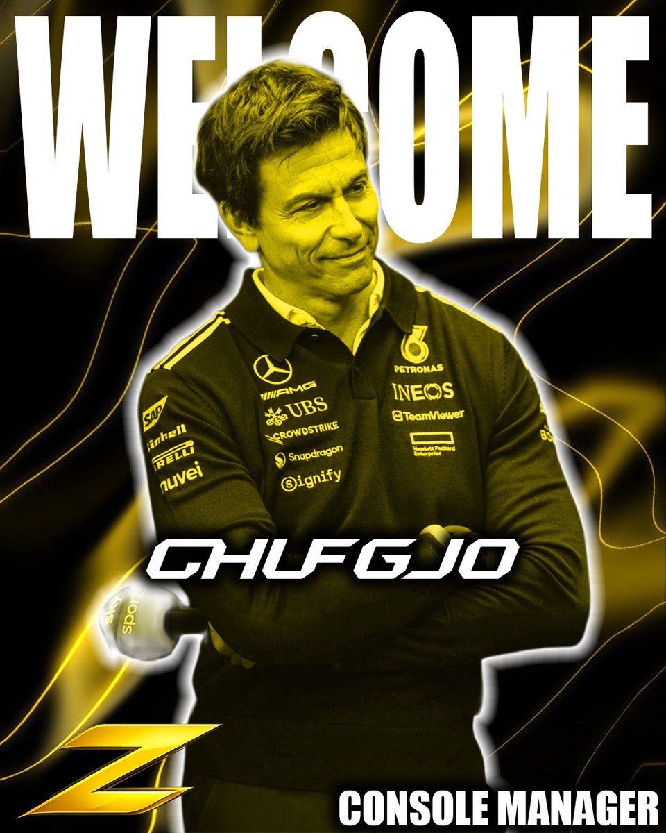 ZenixF1's tweet photo. SIGNING ✍️ 

We’re delighted to announce the signing of Chufgjo! The German joins us to strengthen our manager roster🇩🇪💪! He has done a good job in XR and is ready to do some good work for us!👏🤩
@chufgjo 
#ZenixF1 https://t.co/U57HV7CuCc