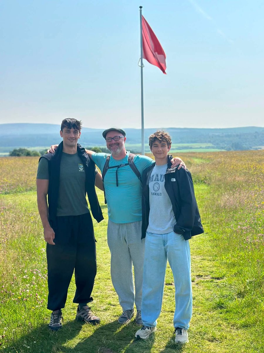 mcarmystrong's tweet photo. We stayed on the land of a Scotsman who fought with our boys in Vietnam. Saw a black pine marten on the first night and a million visions in the days that followed: Faerie pools, sleeping giants, the misty munro manor of Jimmy Page, Loch Ness, black sheep, highland spires, wildhaired coos, and my father walking in the clouds above the flocks that dotted the Quirang Trail on the edge of the Isle of Skye. 

The first picture is a proud Uncle Monkey (me) with his nephews on a battlefield where our family didn't fare so well. Four Armstrongs were taken prisoner during the rising of 1745 and the famous bloody battle of Culloden in 1746. Four of our boys fought with the Irish and the Jacobites to overthrow the Empire the American colonists finally defeated thirty years later. 

That Empire was and is a wobbly thing, a conversation between a fool and a king. Our own Archibald Armstrong once served as a court jester, that sideways barb the crown used to allow. Our family came from "the debatable lands." That debate is still remarkably alive today. It was kinda wild to mess around in that site of diaspora. Good to debate and play games in the cars, fade to silence at the peaks, and talk dreams and visions in the morning looking out on the fog as it blew dragons all over the loch. 

Wonderful to be together with family.
