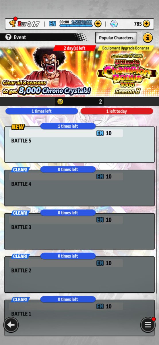 SonGoku1564392's tweet photo. Wait Champion Bonus 1000 i still need you! https://t.co/Z0Nt6um4iG