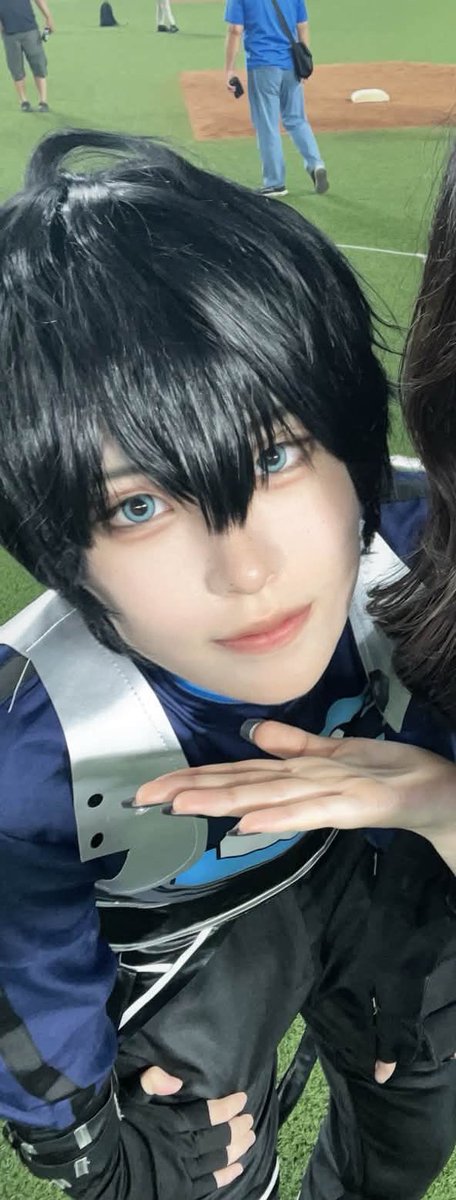 shell_24cos's tweet photo. ⚠︎︎ALNST／ivtillcos
　　＆🌈🕒／🐈‍⬛💙cos

色んな人と交流できて素敵なお写真いっぱいとって貰えてほんとに楽しい2日間でした！！！明日行けないのが悔しい〜😭😭

#アコスタみずほPayPayドーム福岡 https://t.co/lg7BBASUMy