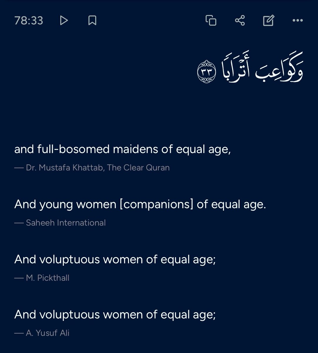 BrotherRasheed's tweet photo. Allah and OnlyFans

Think about it.

If Allah promises those who become Muslims eternal sex, then goes on to describe those rewards in detail; their eyes, their virginity, their full breasts; what exactly is the difference in principle?

Is Allah running the biggest OnlyFans account in history, with the Qur’an serving as its promotional brochure?

If promising sexual rewards to attract followers is condemned in every other context, why should it be considered divine in this one?