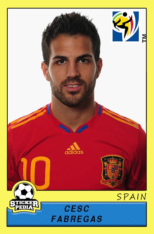 Cesc Fabregas Spain WC 2010